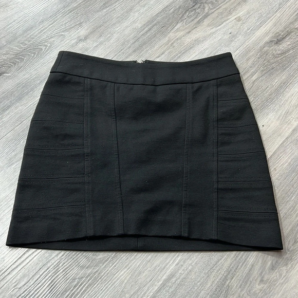 BCBGeneration black  mini shirt black size 0 - Picture 2 of 6